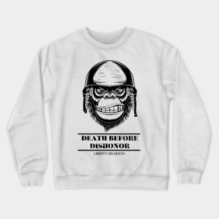 Death Before Dishonor - Gorilla Crewneck Sweatshirt